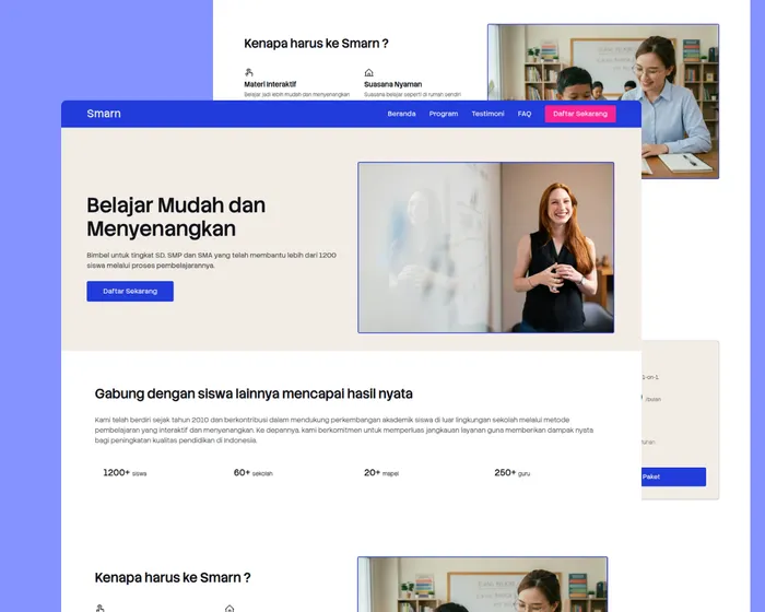 Website Bimbel